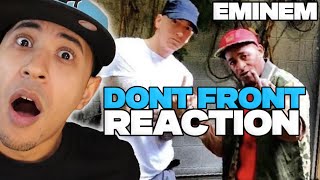 Eminem ft. Buckshot - Don&#39;t Front (REACTION)