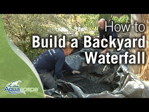 How to Build a Backyard Waterfall