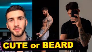 CUTE HOT or BEARD GUYS on TIK TOK COMPILATION