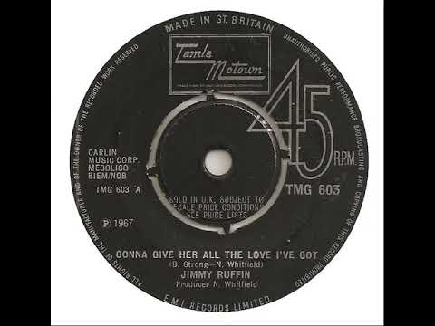 UK New Entry 1967 (112) Jimmy Ruffin - Gonna Give Her All The Love I've Got