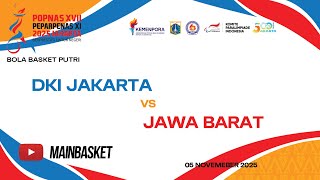Download lagu DKI JAKARTA vs JAWA BARAT - BOLABASKET PUTRI - POPNAS 2025 mp3 Download lagu DKI JAKARTA vs JAWA BARAT - BOLABASKET PUTRI - POPNAS 2025 mp3