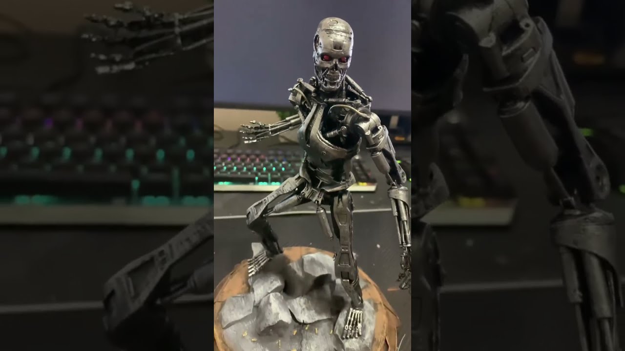 Terminator T-800 Endoskeleton T1 V2 3D Print Model