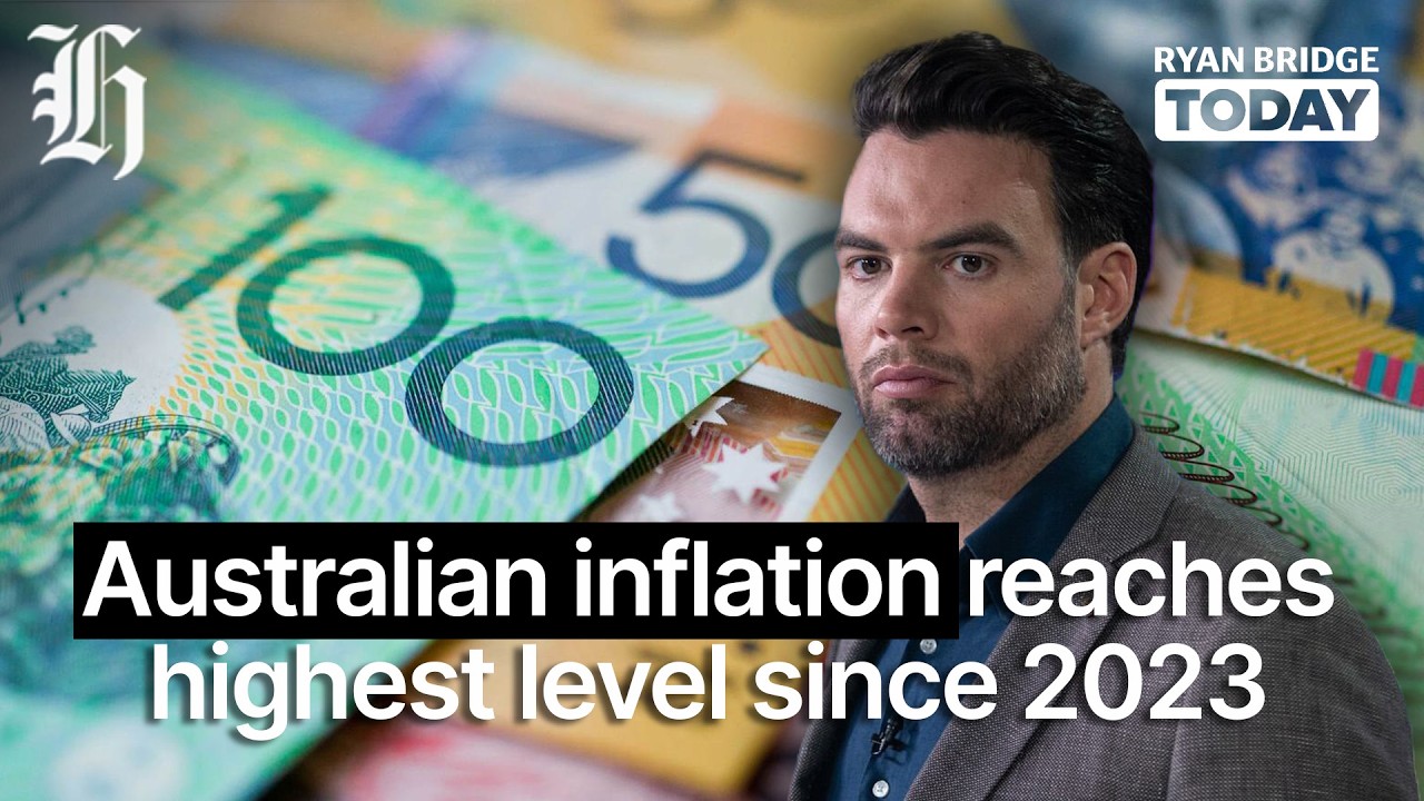 Australian inflation reaches highest level since 2023 | Ryan Bridge TODAY