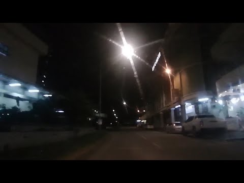 Night Drive Keningau City - Driving Tour 2025 PART 27 - AKASO V50 PRO 720P 60FPS - 4K Walk Sabah