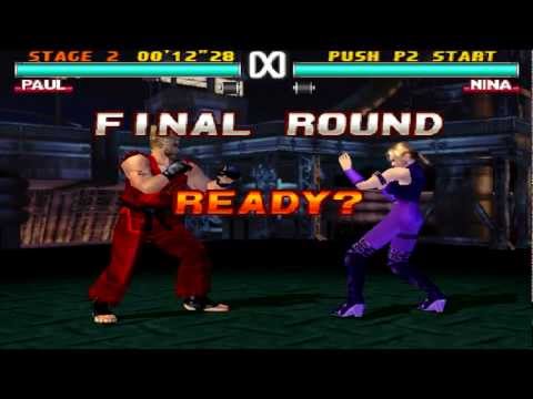 Tekken 3 HD/HQ - 100% Walkthrough - Paul Phoenix