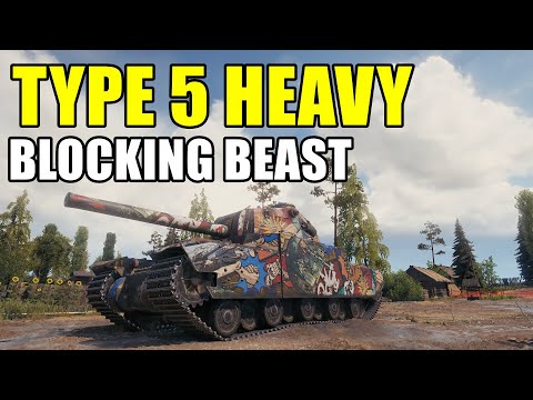 World of Tanks | Type 5 Heavy - The Blocking Beast