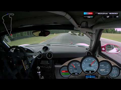 PCA Clubrace VIR 2021 Spec Cayman personal best