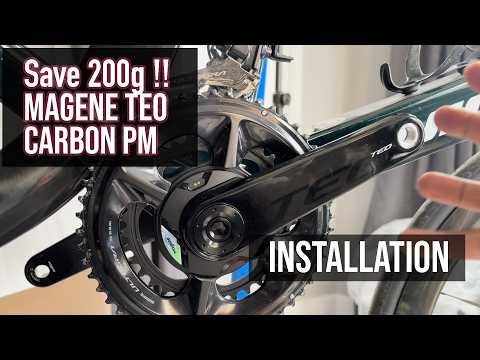 BEST UPGRADE! - Magene TEO 515 CARBON Power Meter Installation