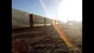 preview picture of video 'U.P. crew swich Pratt, Kansas Main street crossing'