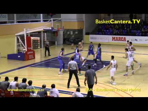 EBA - ESTUDIANTES vs. REAL MADRID.- Competición madrileña 2016 (BasketCantera.TV)