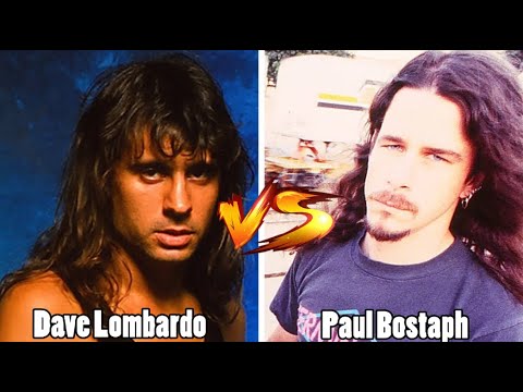 Dave Lombardo VS. Paul Bostaph (Slayer Drum Battle)