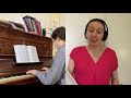Mozart's "Laudamus te" from the Mass in C Minor performed by Christina Kay and Raymond Nagem