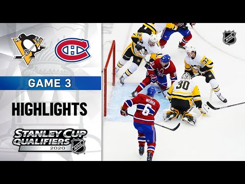 NHL Highlights | Penguins @ Canadiens, GM3 - Aug. 5, 2020