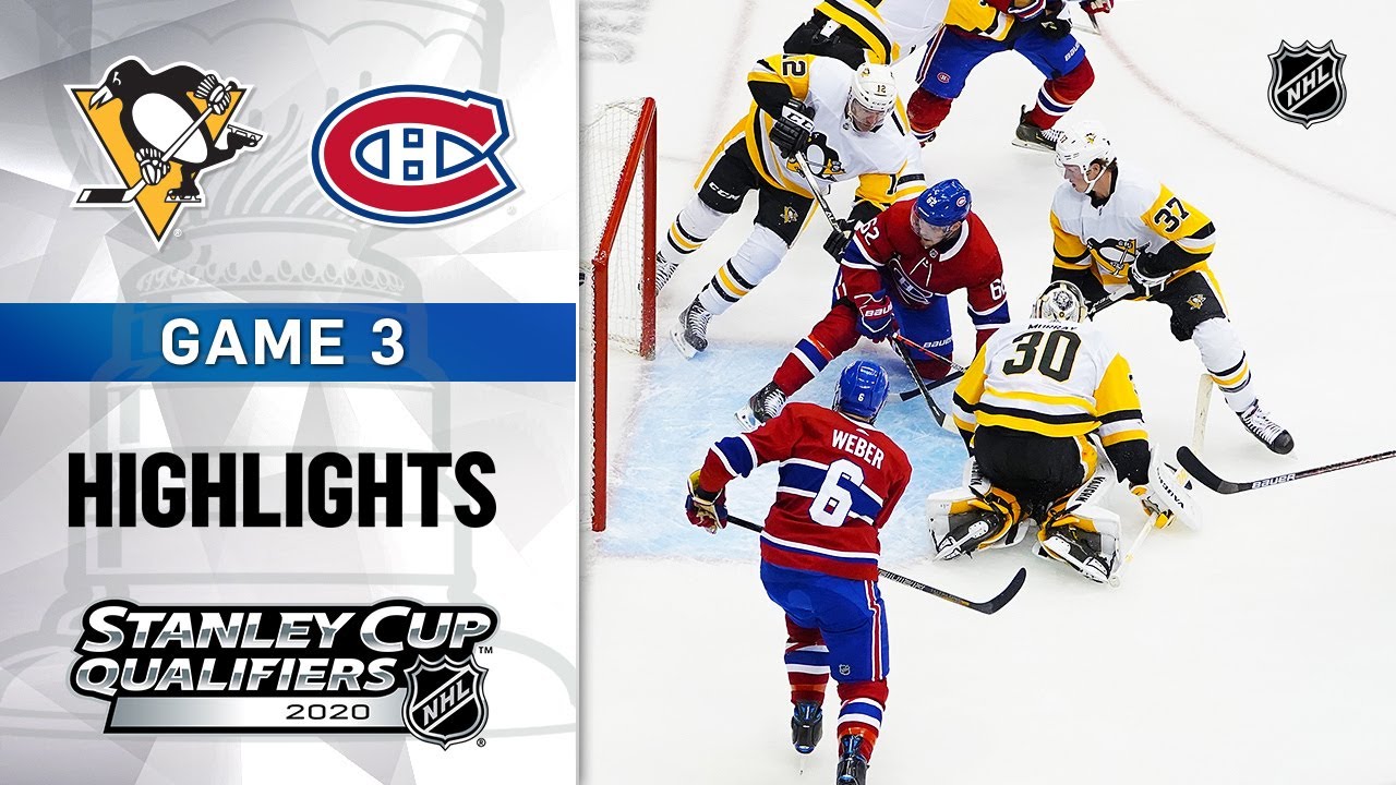 NHL Highlights | Penguins @ Canadiens, GM3 - Aug. 5, 2020