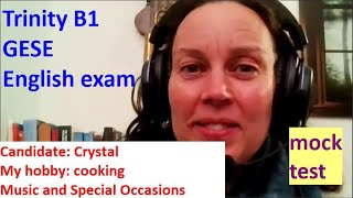 Trinity B1 English GESE exam Mock English Test Practice with Feedback UK SELT ILR Pass