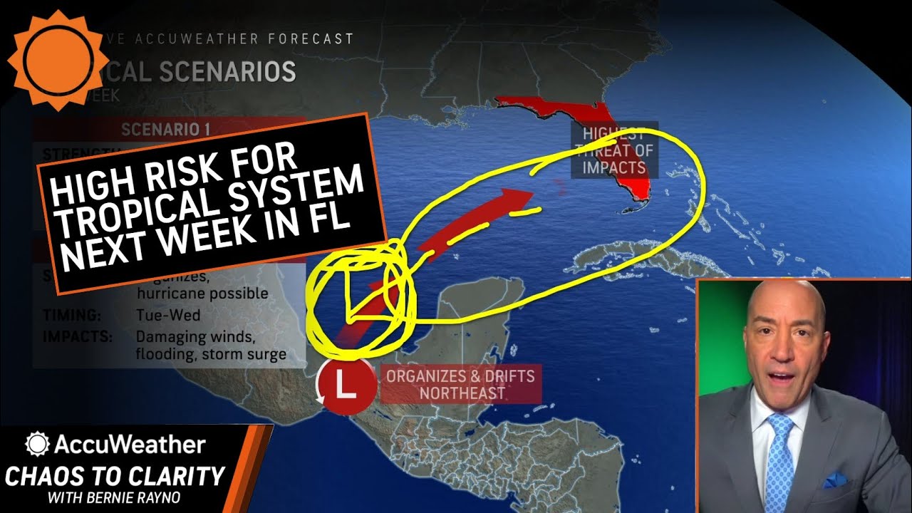 Chaos to Clarity: High Risk for Tropical Development For Florida