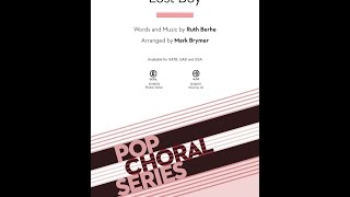 Lost Boy (SSA) - Arranged by Mark Brymer