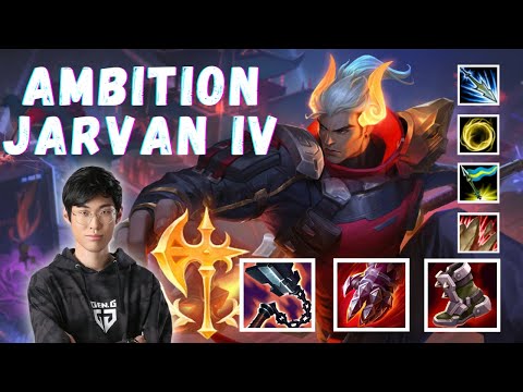 ⚡Gen.G Ambition Jarvan IV Jungle VS Hecarim (KR Server)⚡ Patch 11.12