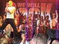 We Will Rock You cast singing " We Are The ...