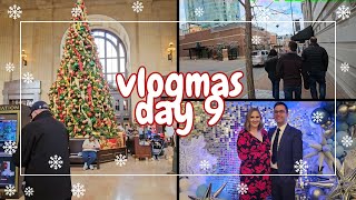 Vlogmas Day 9 | Christmas In Kansas City - Union Station & Crown Center