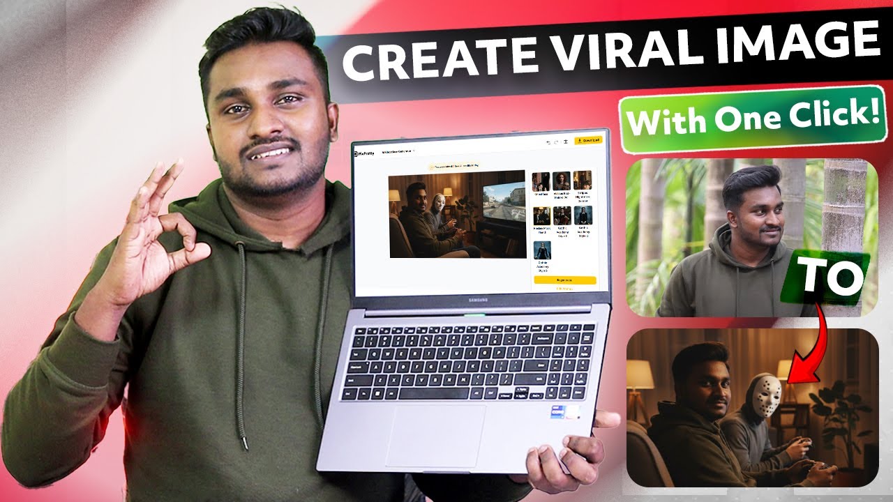 Create Viral Images Instantly with One Click | Pixpretty AI Photo Editor!