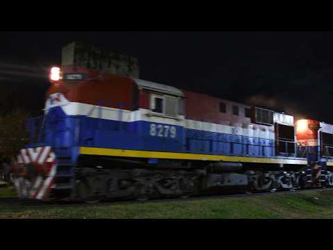 [4K] Variado tren vacio de NCA pasando por Marcos Juárez rumbo al oeste!!!!!!