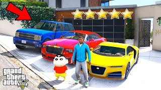 Franklin And Shinchan if TOUCH Anything Change into Colour Full Car IN GTA V