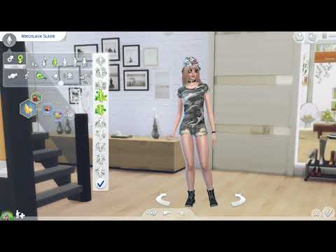 sims game cc download blonde female Miroslava Slavik by Bonita100 Cas Video Preview