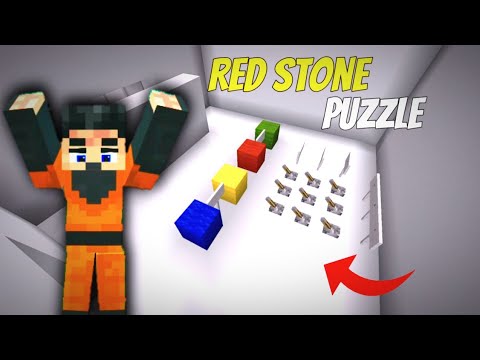 Solving Some Minecraft Redstone Puzzles ll Minecraft #minecrafthindi #funny