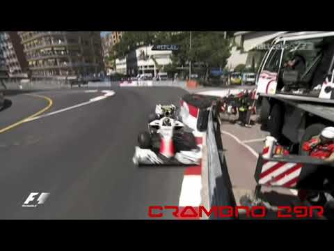 F1 crash Vitantonio Liuzzi Monaco 2011