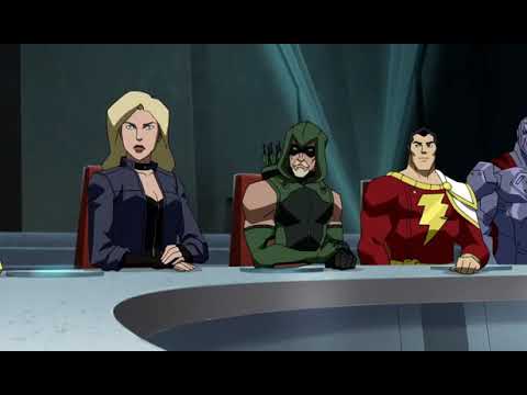 Young justice league meeting