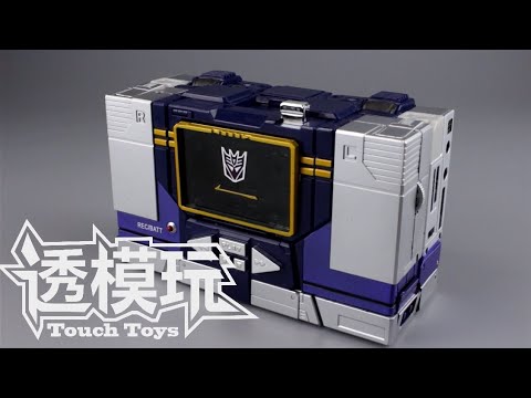 【SwiftTransform】SOUNDWAVE with his TAPES! MP13 SOUNDWAVE Rumble&Jaguar G1 Transformers 变形金刚速变 声波 變形
