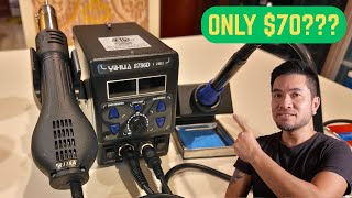 YIHUA 8786D Unboxing & Test. Is This $70 Hot Air Rework Station a Hidden Gem or Total Junk?!