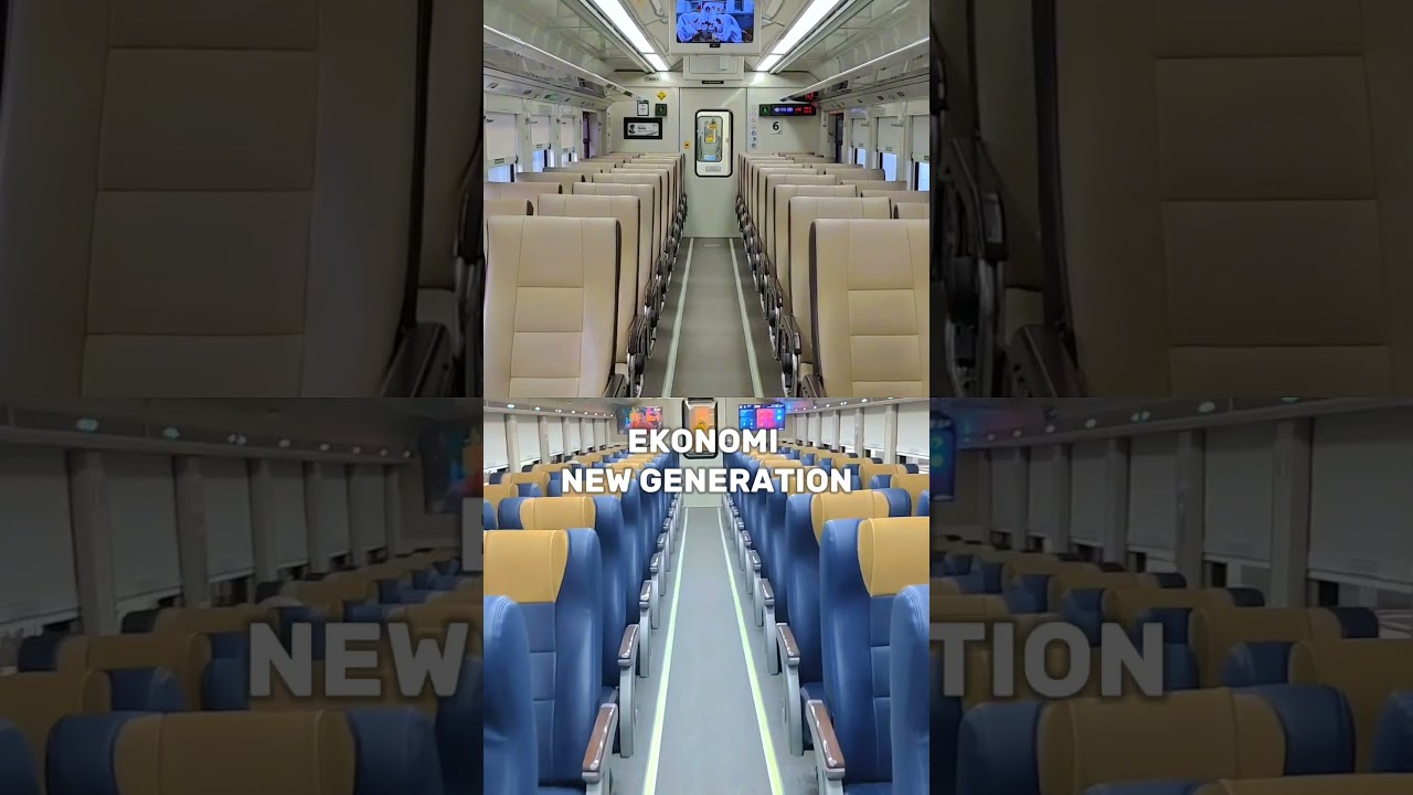 Ekonomi Premium atau Ekonomi New Generation? #keretaapi #railfans #keretaekonomi