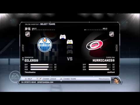 NHL12 shootout episode 26 Columbus & edmonton