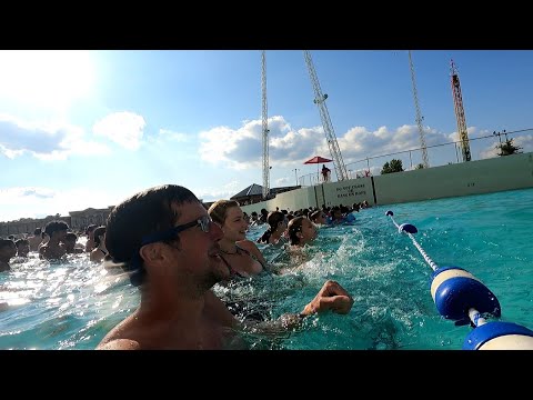massive 9 foot wave at Mt. Olympus Poseidon's Rage wave pool (August 17th, 2021)