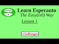 Esperanto_Lesson 1