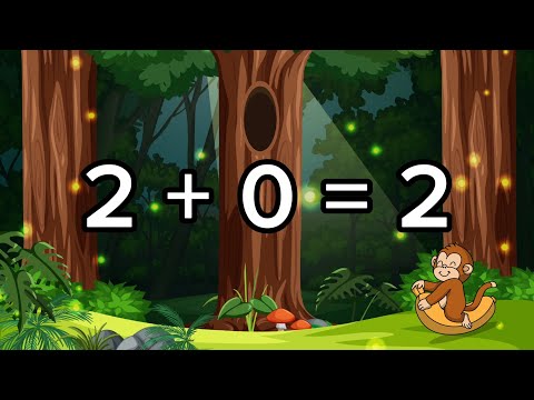 Soma para crianças | Adição | Tabuada de adição do 2 | Matemática para crianças