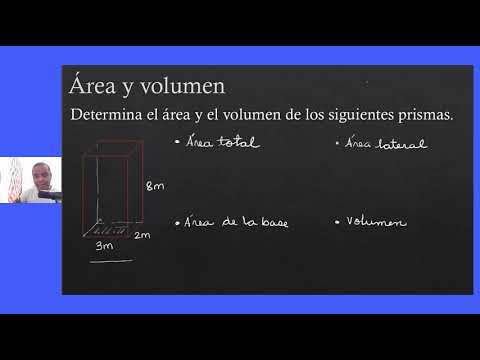 DETERMINA EL ÁREA TOTAL Y EL VOLUMEN DE UN PRISMA RECTANGULAR
