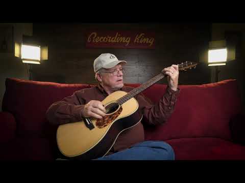 Recording King RO-328 | All-Solid 000 Acoustic Guitar w/ Select Spruce Top. New with Full Warranty! image 22