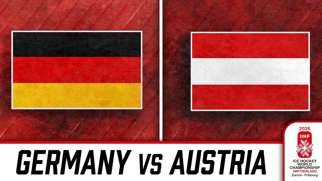 Watch Germany vs Austria at the 2026 IIHF World Championship 🇩🇪🇦🇹🏒