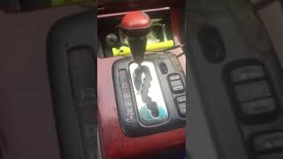 Acura RL Shifter Stuck in park FIX