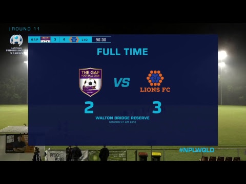 NPLW R11: The Gap FC v Lions FC