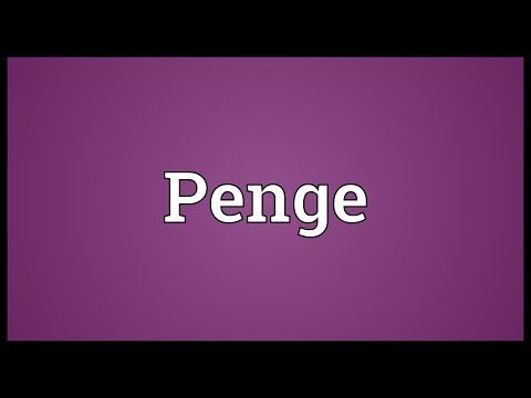 Penge Meaning