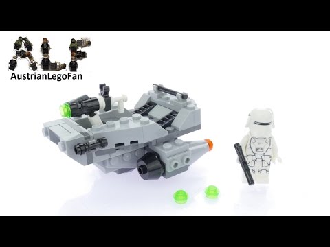 Vidéo LEGO Star Wars 75126 : Le Snowspeeder du Premier Ordre