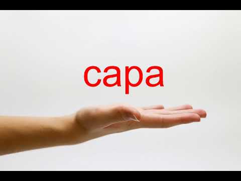 How to Pronounce capa - American English