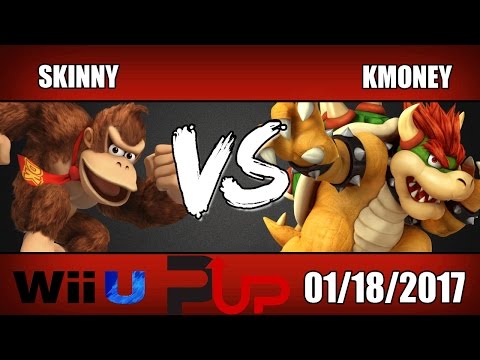 Skinny (Donkey Kong) vs KMoney (Bowser) - Wii U Winners Round 1 - SOS