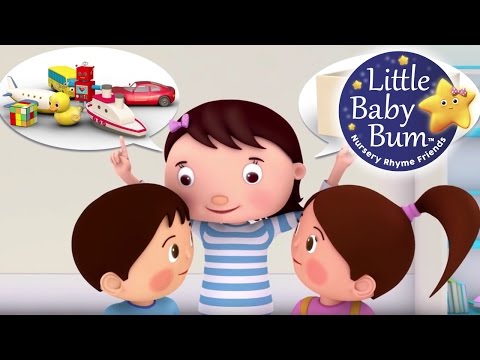 Tidy Up Song | Nursery Rhymes for Babies by LittleBabyBum - ABCs and 123s