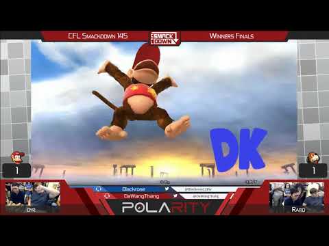 CFL Smackdown 145 WiiU - Dyr (Diddy Kong) vs Raito (Duck Hunt) - Winners Finals