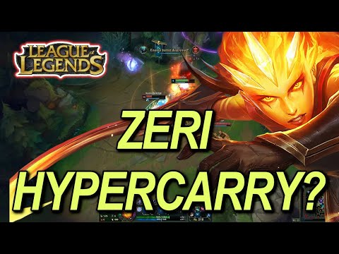 League of Legends - Zeri Hypercarry? (Diana Jungle/Silber II Ranked EUW)